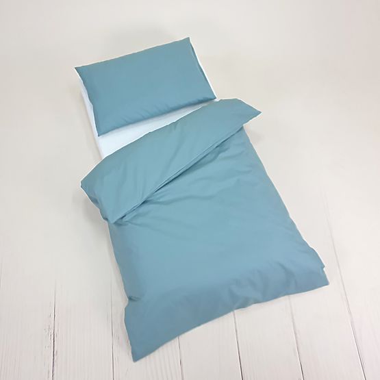 Children's Cotton Bedding 120x90 cm – Green