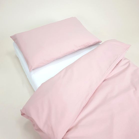Children's Cotton Bedding 120x90 cm - Pink