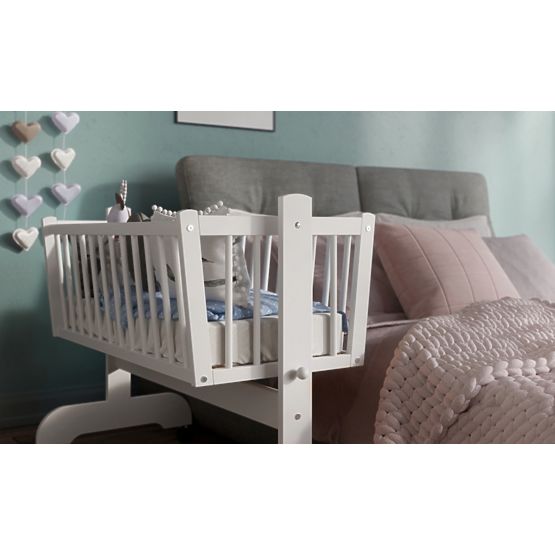Baby Cradle Karol 90 x 40 cm - White
