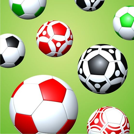 Children's Cushion - Footballs 45