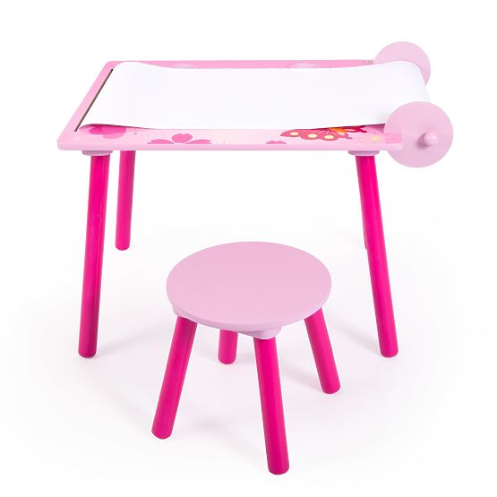 Children's drawing desk butterflies