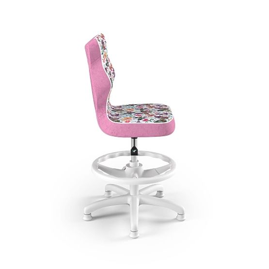 Children's Ergonomic Desk Chair Adjustable for Height 119-142 cm - Butterflies