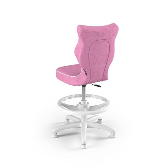 Children's Ergonomic Chair for Desk Adjusted to Height 119-142 cm - Pink