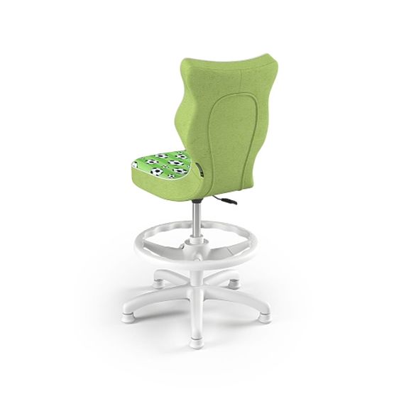 Children's Ergonomic Desk Chair Adjusted for Height 119-142 cm - Footballs