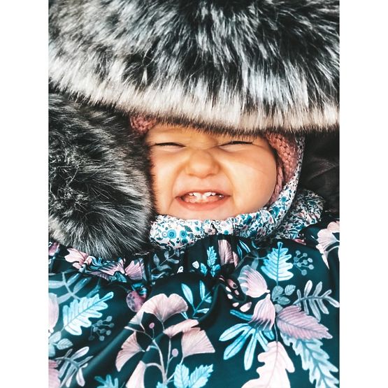 Children's fleece secret garden