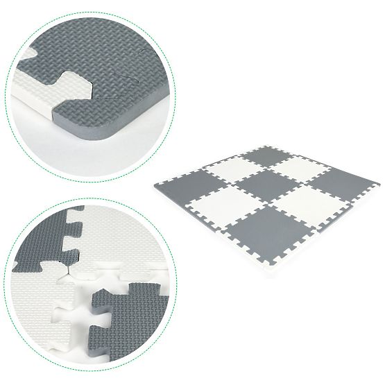 Children's foam mat - gray
