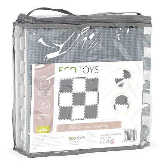 Children's foam mat - gray