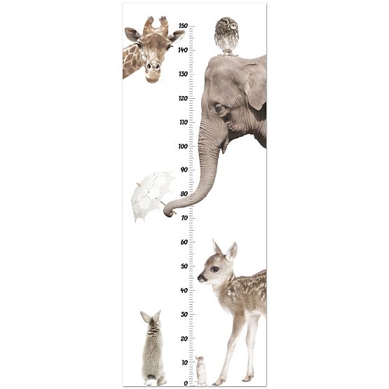 Children's growth chart DEKORNIK - Animals