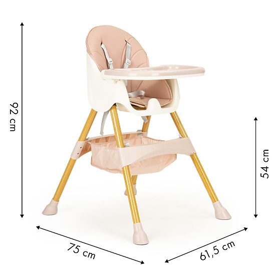 Children's High Chair 2-in-1 ECOTOYS