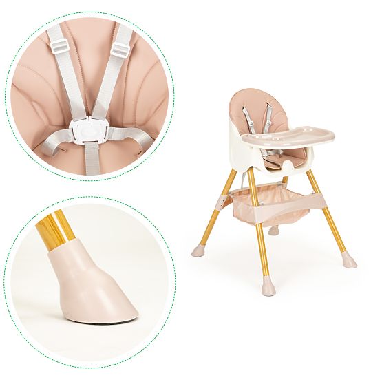 Children's High Chair 2-in-1 ECOTOYS