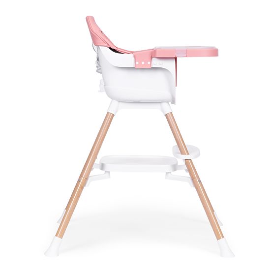 Children's High Chair 2-in-1 Pink ECOTOYS