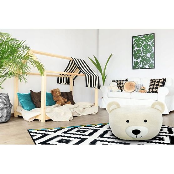 Children's inflatable pouffe Teddy bear