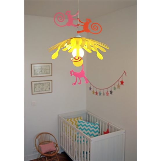 Children's lamp apes