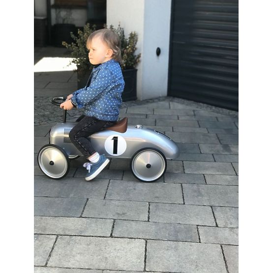 Children's metal silver bouncer