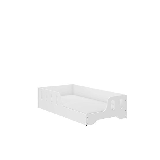 Children's Montessori bed Koko 140x70 cm - white