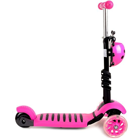 Children's odrazedlo and scooter ladybug - pink