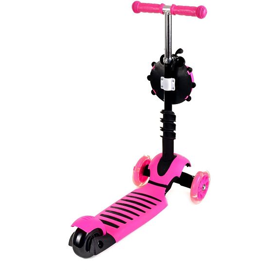 Children's odrazedlo and scooter ladybug - pink
