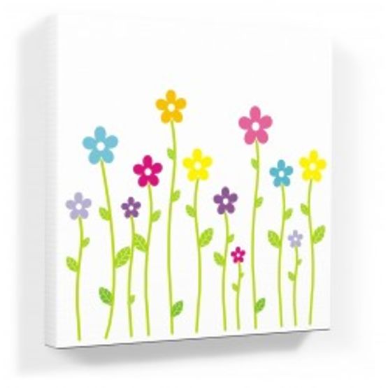 Children's Picture No. 47 - Spring Flowers
