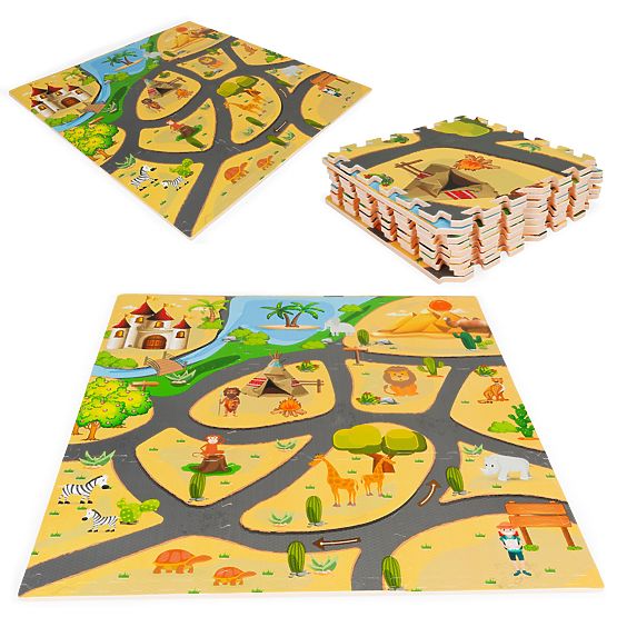 Children's play mat Safari