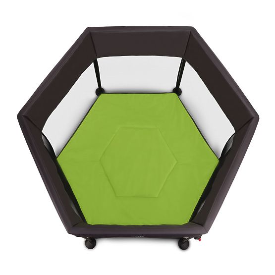 Children's playpen Roel - Green Limon