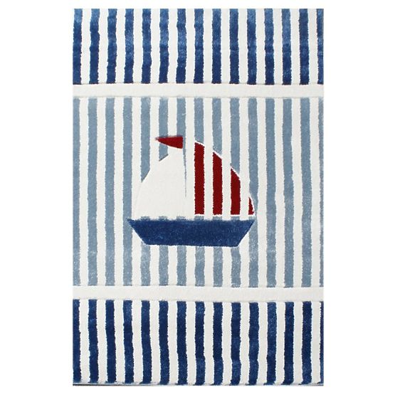 Children's rug Boat
