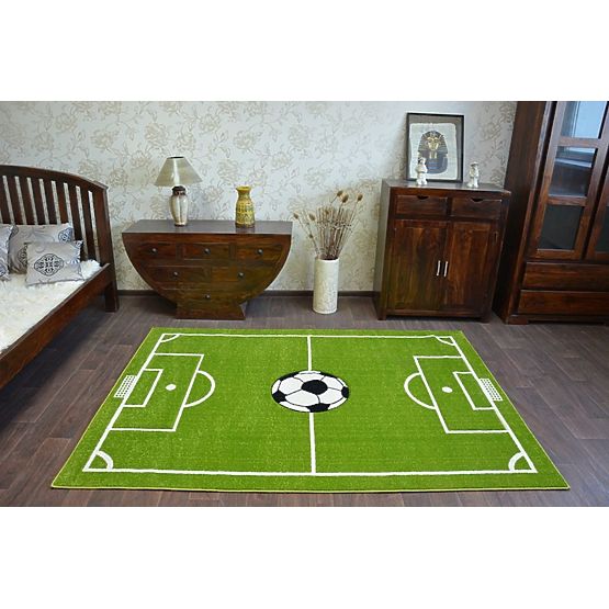 Children's rug Football field