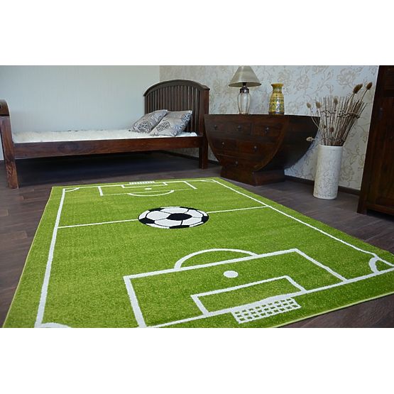 Children's rug Football field