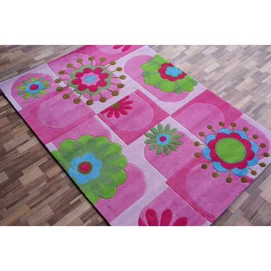 Children's Rug - Pink Fantasy