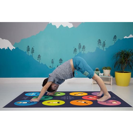 Children's rug - Playful yoga