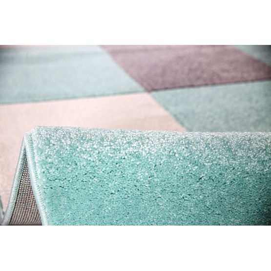 Children's rug squares - mint