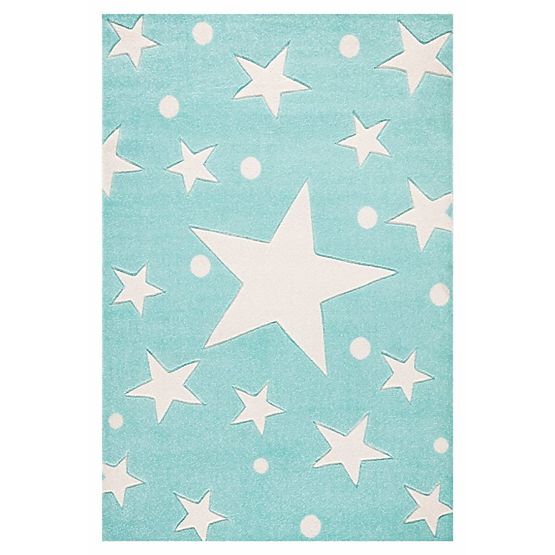 Children's rug STARS mint