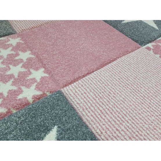Children's rug STARWALK pink