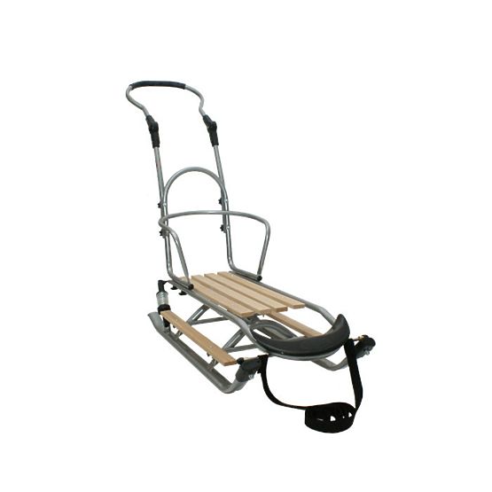Children's sled with seat - Red
