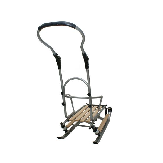 Children's sled with seat - Red