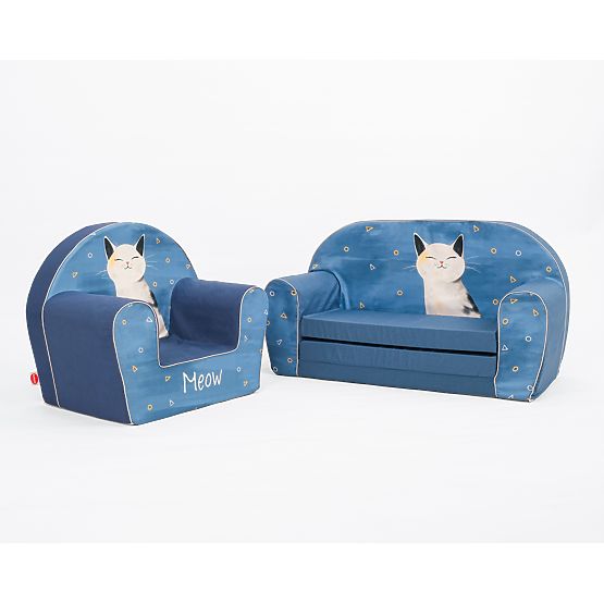Children's Sofa - Sleepy Kitten