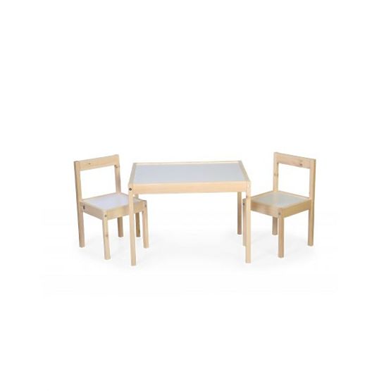 Children's table and 2 LETTO chairs