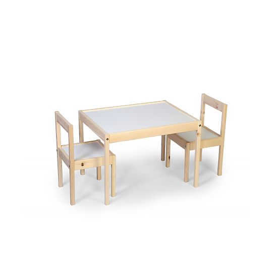 Children's table and 2 LETTO chairs