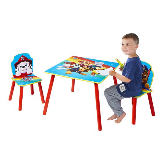 Children's Table with Chairs - Paw Patrol