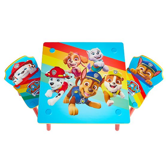 Children's Table with Chairs - Paw Patrol