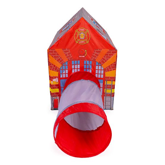 Children's Tent with Tunnel Fire Station Playground IPLAY