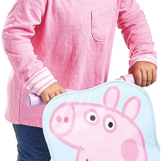 Children's trampoline with handle - Peppa Pig