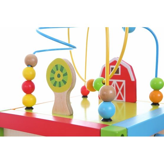 Children's Wooden Educational Cube