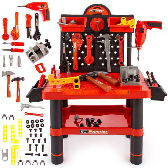 Children's Workshop with Tools Workbench 