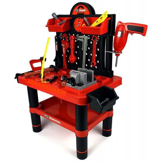 Children's Workshop with Tools Workbench 