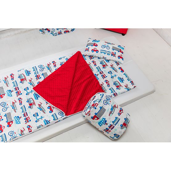 Children sleeping bag with pad Cars 71