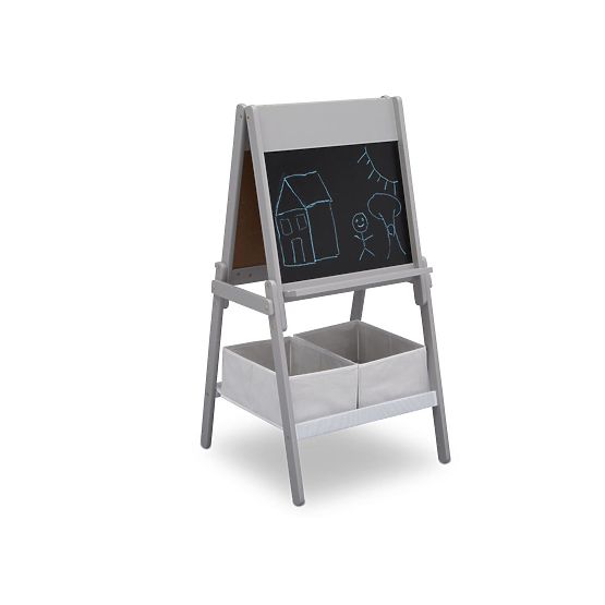 Children wooden board grey