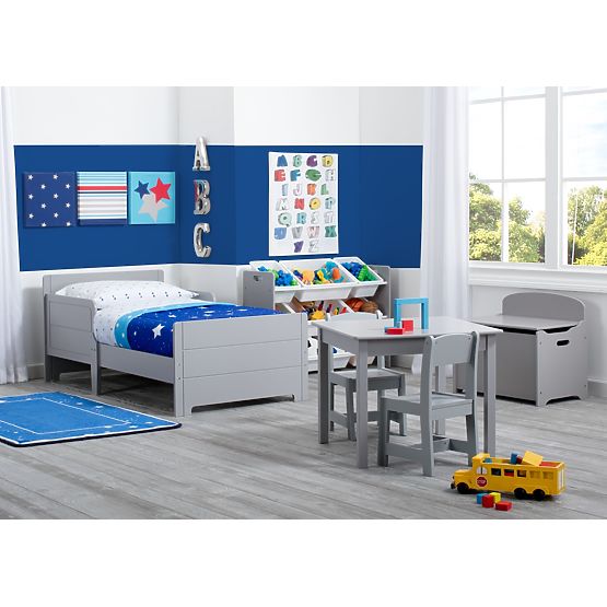 Children wooden board grey