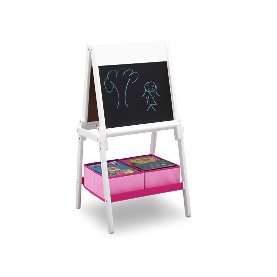 Children wooden board white