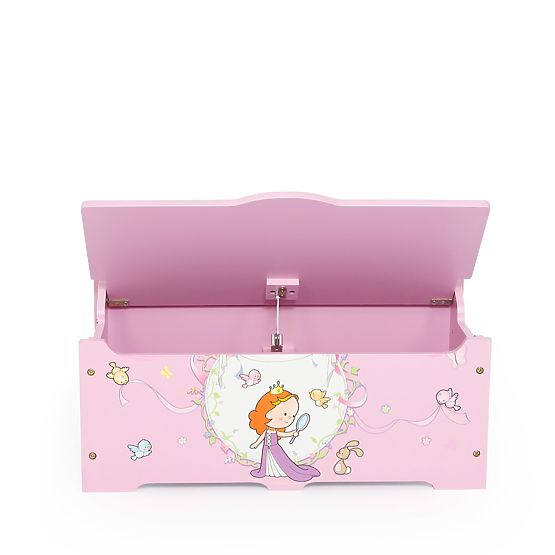 Children wooden chest Princess