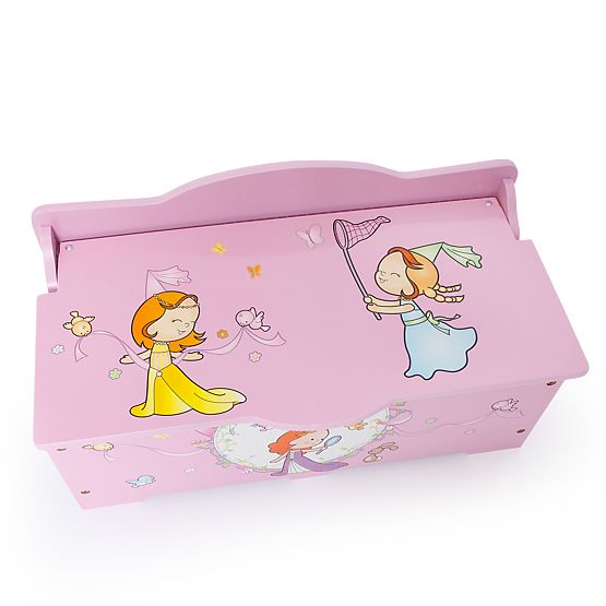 Children wooden chest Princess